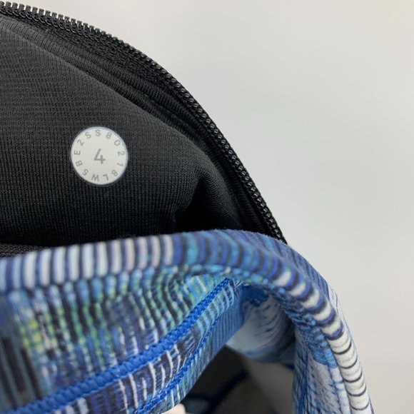 Lululemon Leggings On Pace Tight 7/8 Sun Dazed Multi Blue - Picture 8 of 16